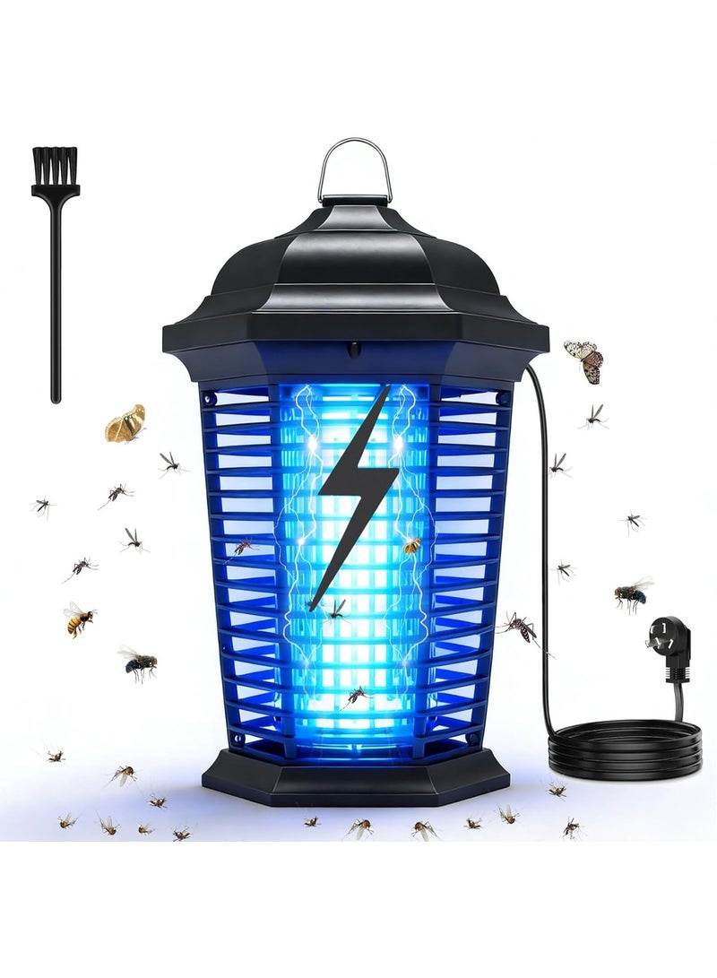 بوميفار مبيد الحشرات الطائرة، مبيد الحشرات الكهربائي، مبيد البعوض الكهربائي 20 واط للاستخدام الخارجي، مصباح مبيد البعوض المقاوم للماء، مصيدة الحشرات الطائرة - Image 1